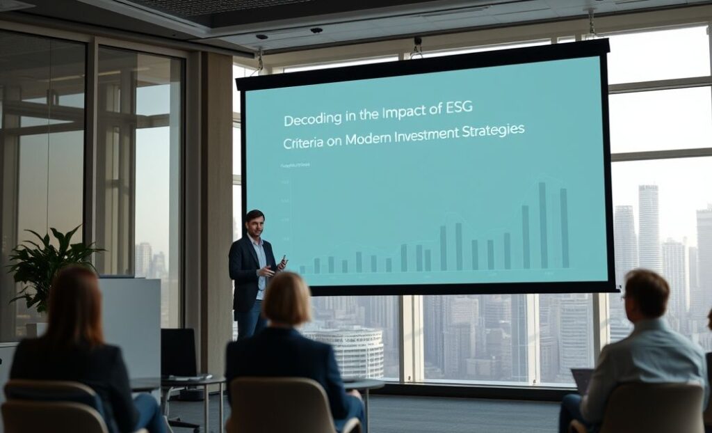 Decoding the Impact of ESG Criteria on Modern Investment Strategies Decoding the Impact of ESG Criteria on Modern Investment Strategies